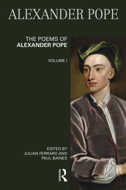 Read Online The Poems Of Alexander Pope By Alexander Pope
