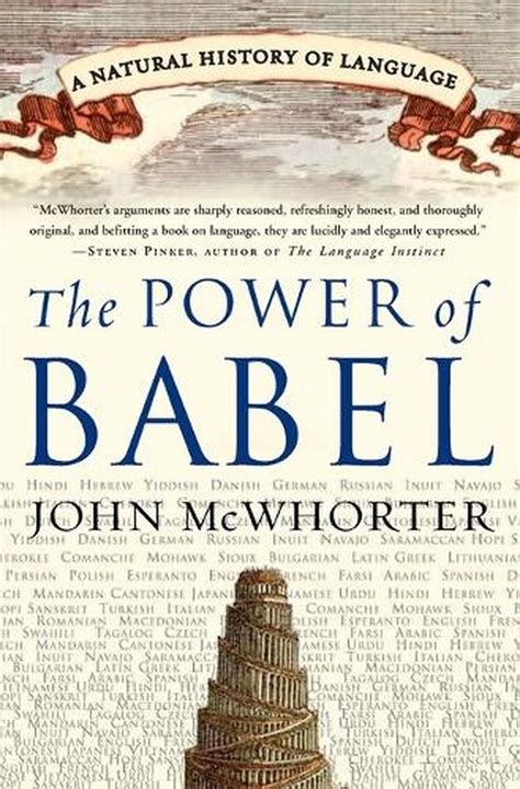 Full Download The Power Of Babel A Natural History Of Language By John Mcwhorter