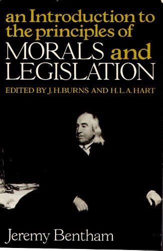 Read Online The Principles Of Morals And Legislation By Jeremy Bentham