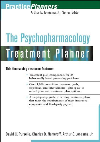 Read Online The Psychopharmacology Treatment Planner Practiceplanners By David C Purselle