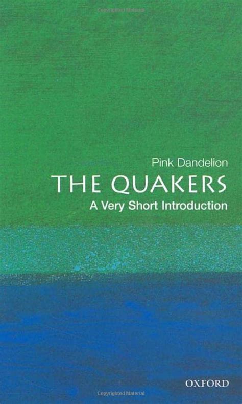 Read The Quakers A Very Short Introduction By Pink Dandelion