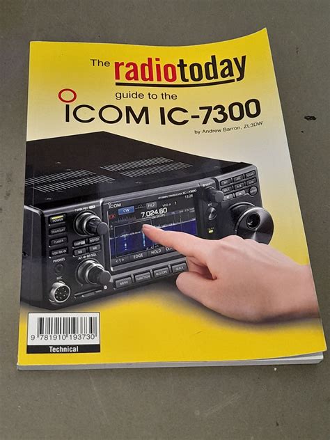 Read Online The Radio Today Guide To The Icom Ic7300 By Andrew Barron