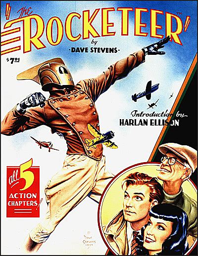 Download The Rocketeer All 5 Action Chapters By Dave Stevens