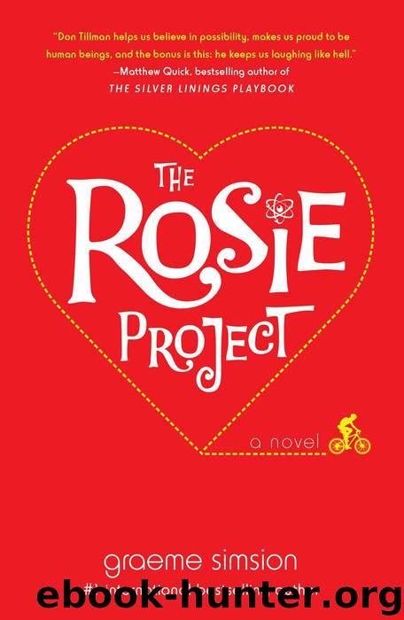 Download The Rosie Project Don Tillman 1 By Graeme Simsion