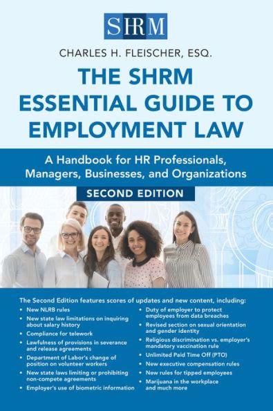 Download The Shrm Essential Guide To Employment Law A Handbook For Hr Professionals Managers Businesses And Organizations By Charles H Fleischer