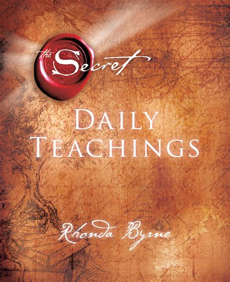 Full Download The Secret Daily Teachings By Rhonda Byrne