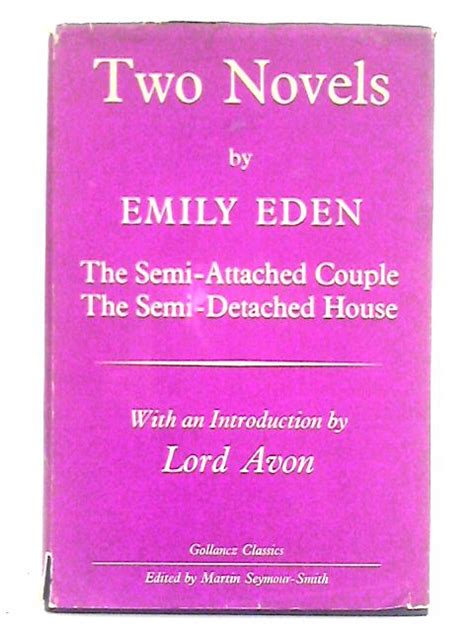 Read Online The Semiattached Couple And The Semidetached House By Emily Eden