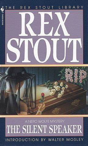 Download The Silent Speaker Nero Wolfe 11 By Rex Stout
