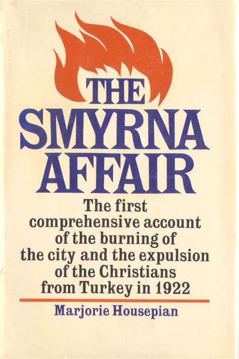 Read Online The Smyrna Affair By Marjorie Housepian Dobkin