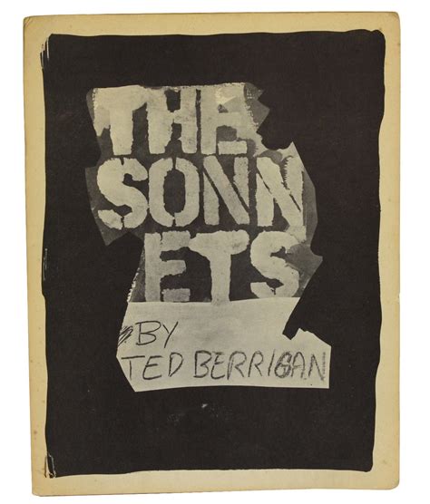 Read The Sonnets By Ted Berrigan