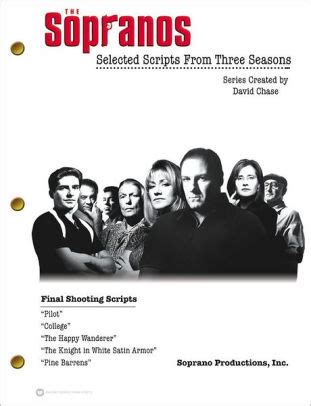 Full Download The Sopranos Sm Selected Scripts From Three Seasons By David Chase