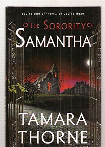 Download The Sorority Samantha Sorority Trilogy 3 By Tamara Thorne