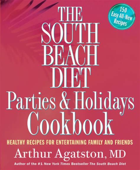 Download The South Beach Diet Parties And Holidays Cookbook Healthy Recipes For Entertaining Family And Friends By Arthur Agatston