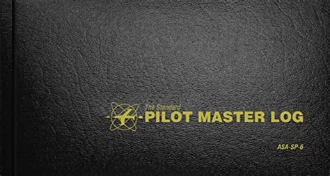 Read The Standard Pilot Master Log Asasp6 By Aviation Supplies  Academics