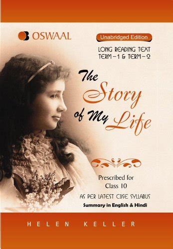 Read Online The Story Of My Life Term 1  2 Summary In English  Hindi For Class 10 By Helen Keller