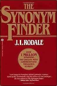 Full Download The Synonym Finder By Ji Rodale