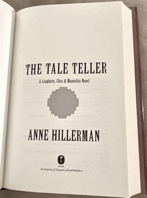 Read The Tale Teller By Anne Hillerman