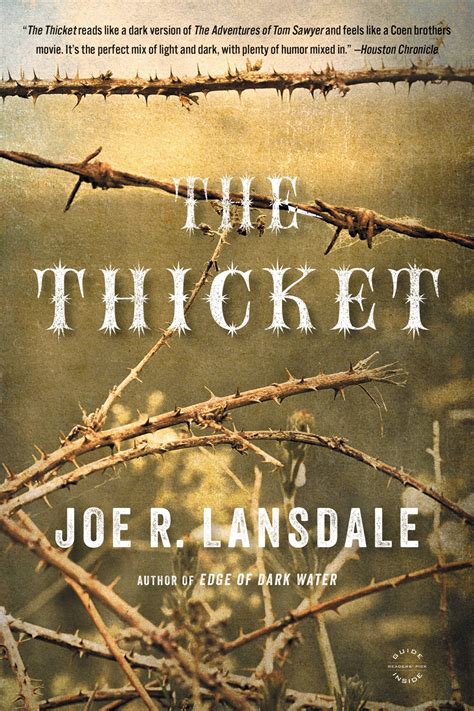 Full Download The Thicket By Joe R Lansdale