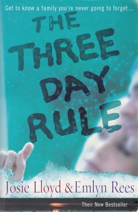Read Online The Three Day Rule By Josie Lloyd