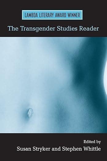 Read Online The Transgender Studies Reader 12 Bundle By Susan Stryker