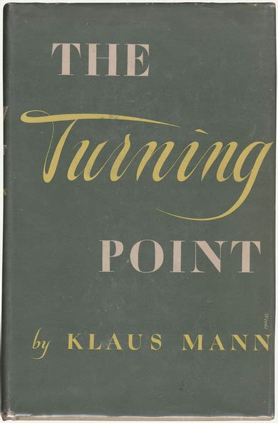 Read Online The Turning Point By Klaus Mann