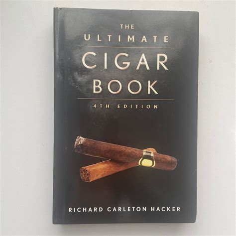 Read The Ultimate Cigar Book By Richard Carleton Hacker