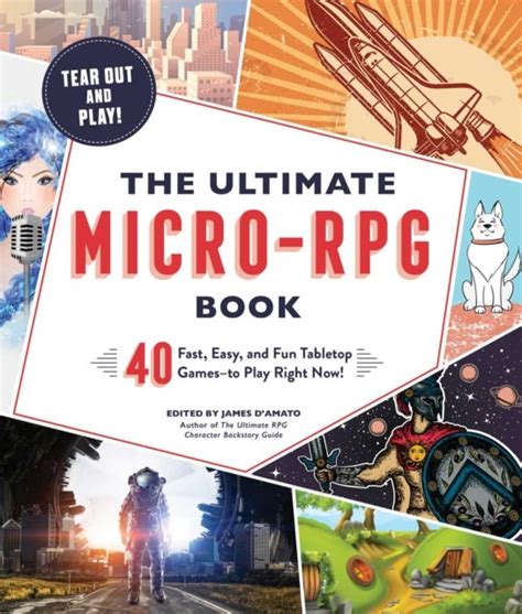 Read The Ultimate Microrpg Book 40 Fast Easy And Fun Tabletop Games By James Damato