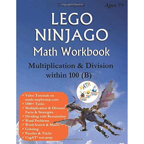 Read The Unofficial Lego Ninjago Math Workbook Multiplication  Division Within 100 B Ages 7 Coloring Tricks Mazes Word Search Comics By Llc Stem Mindset