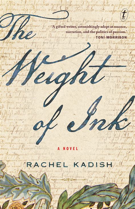 Full Download The Weight Of Ink By Rachel Kadish