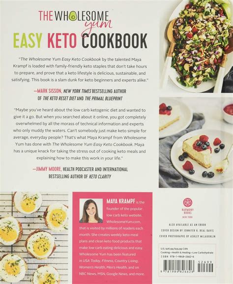 Download The Wholesome Yum Easy Keto Cookbook 100 Simple Low Carb Recipes 10 Ingredients Or Less By Maya Krampf