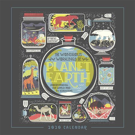 Download The Wondrous Workings Of Planet Earth 2020 Wall Calendar By Rachel Ignotofsky