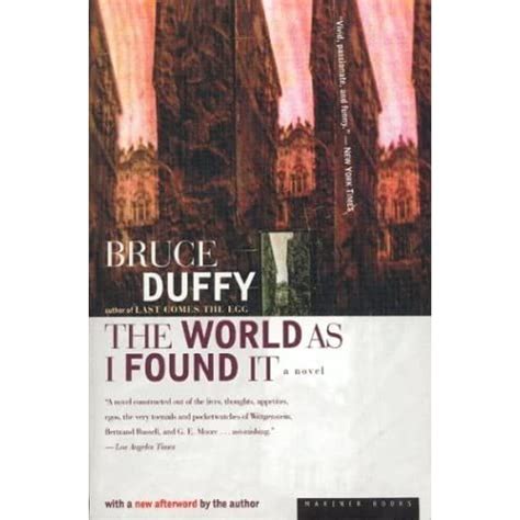 Full Download The World As I Found It By Bruce Duffy