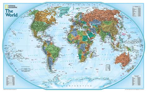 Read Online The World For Kids In Gift Box National Geographic Reference Map By National Geographic Maps  Reference
