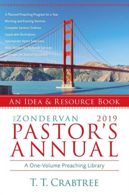 Read The Zondervan 2019 Pastors Annual An Idea And Resource Book By T T Crabtree