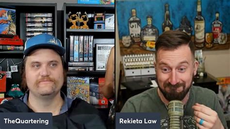 TheQuartering shaves his beard with Rekieta Law - YouTube