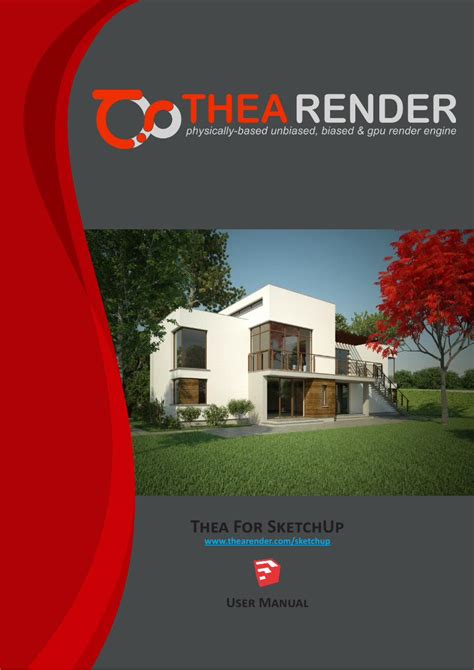 Thea for sketchup user manual thea render. - John deere 350b loader service manual.