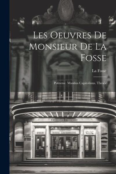 Theatre de monsieur de la fosse. - Capitalizing on workplace diversity a practical guide to organizational success through diversity.