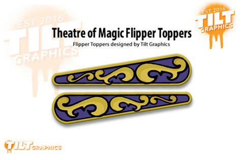 Theatre of Magic Flipper Decals tilt-graphics-inc