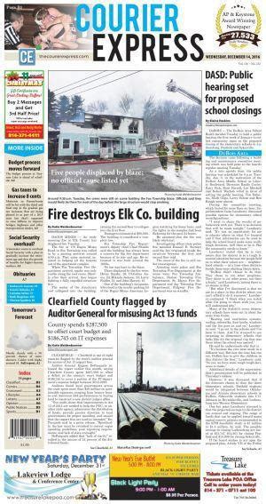 Oct 5, 2023 · Read the Courier Express on your mobile device jus