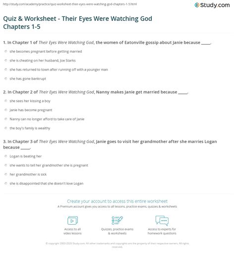 Their eyes were watching god study guide answer key. - Heat bill nye study guide answer key.