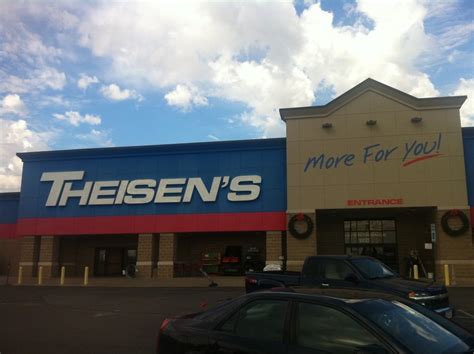 Theisen cedar rapids iowa. Theisen's Home Farm & Auto. Cedar Rapids, IA 52404. From $14 an hour. Full-time. Monday to Friday + 7. Easily apply. This involves greeting and assisting customers, helping them to determine correct merchandise for their needs and explaining benefits and features of…. Posted 1 day ago ·. More... 