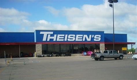 Theisens marshalltown. Marshalltown, IA Agent Aflac Feb 2013 - Sep 2013 8 months. Urbandale, IA Service Manager East End Auto Repair, Inc. ... Footwear and Housewares Buyer at Theisen's Home Farm Auto 