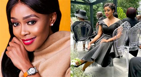 Thembi Mawema recently made her live TV deb