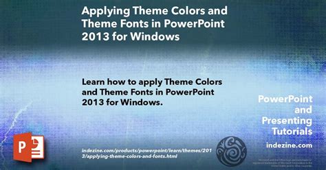 Theme Fonts in PowerPoint 2013 for Windows