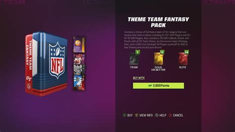 Theme team fantasy pack madden 23. Things To Know About Theme team fantasy pack madden 23. 