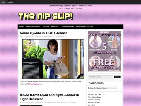 Who doesn't want to see nipples of celebrities? I certainly do and that's why TheNipSlip made it to our site. . Thenipslipcon