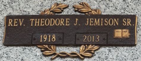 Theodore Judson Jemison (1918-2013) WikiTree FREE Family Tree