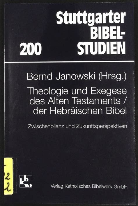 Theologie und exegese des alten testaments, der hebräischen bibel. - Despues de la modernidad (papeles de pedagogia).