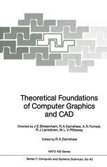 Theoretical Foundations Of Computer Graphics And Cad