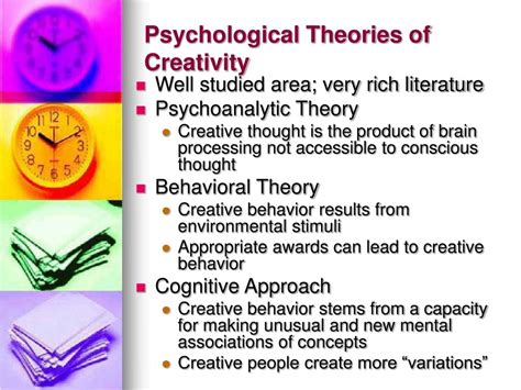 Theoretical aspects of creativity - Psychology 2024